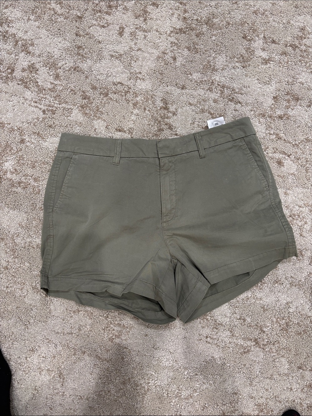Quince Olive Green Shorts
